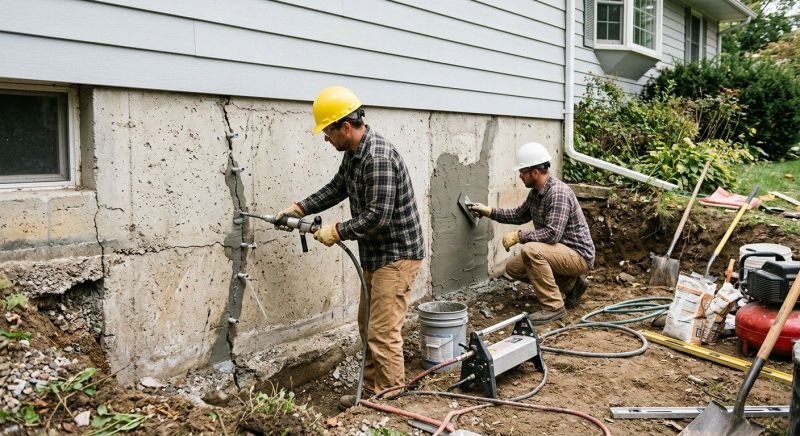 Basement Foundation Repair in Wimberley, TX
