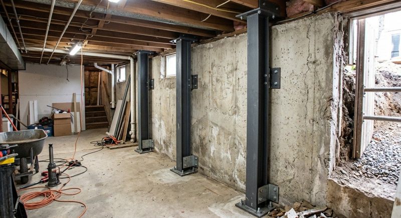 Basement Stabilization in Wimberley, TX