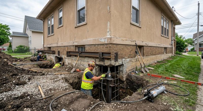 Basement Underpinning in Wimberley, TX