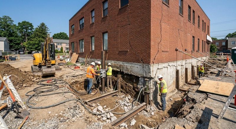 Building Foundation Repair in Austin, TX