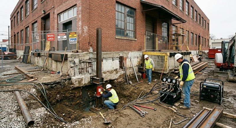 Building Foundation Repair in Blanco, TX