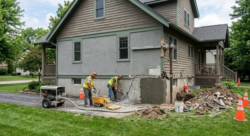 Building Foundation Repair in Comal County, TX