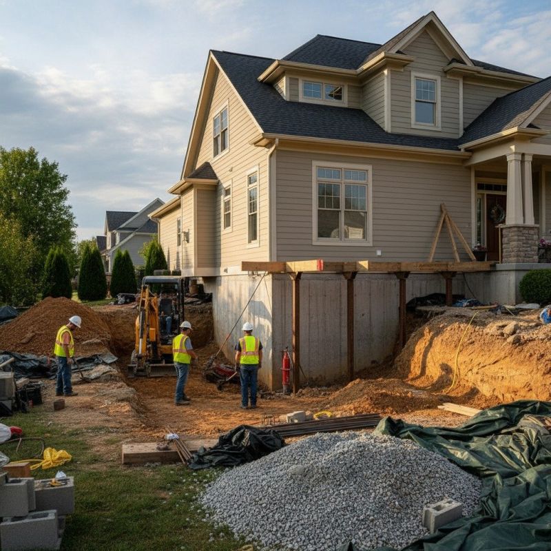 Building Foundation Repair in Kyle, TX