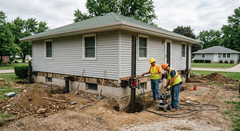 Concrete Foundation Leveling in Austin, TX