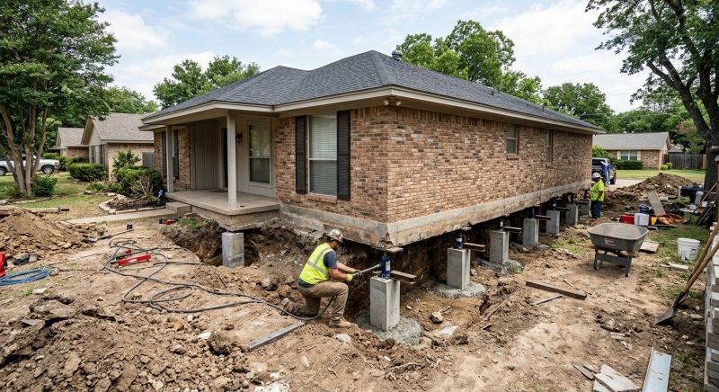 Concrete Foundation Leveling in Dripping Springs, TX