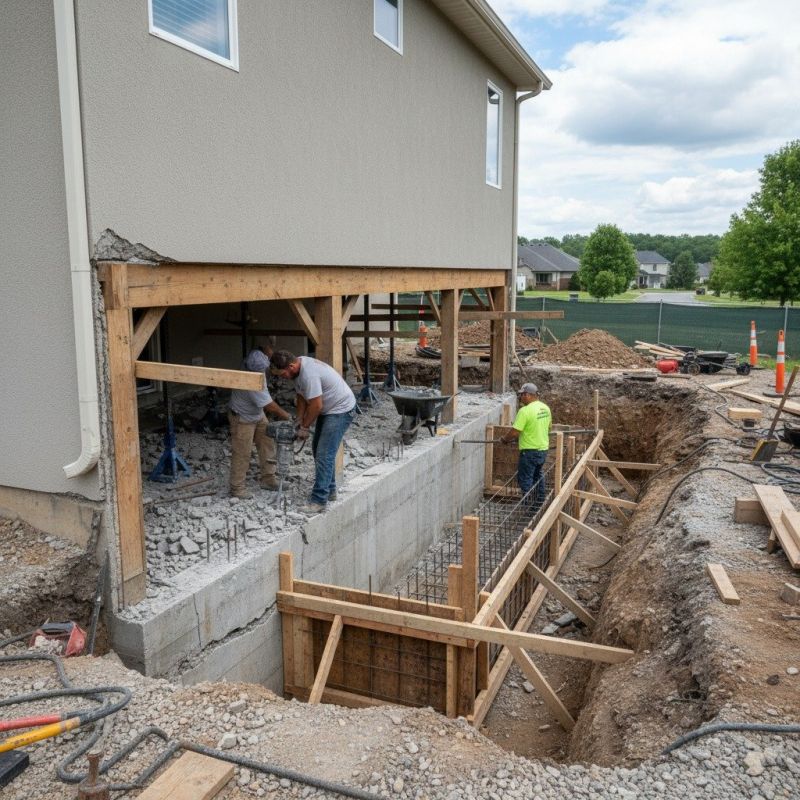Concrete Foundation Repair in Wimberley, TX