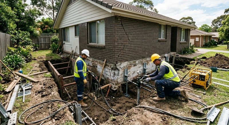 Concrete Foundation Repair in San Marcos, TX