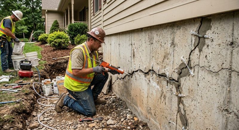 Cracked Foundation Repair in Manchaca, TX