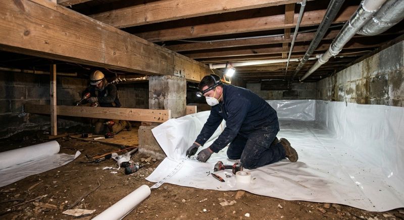 Crawl Space Leveling in Wimberley, TX
