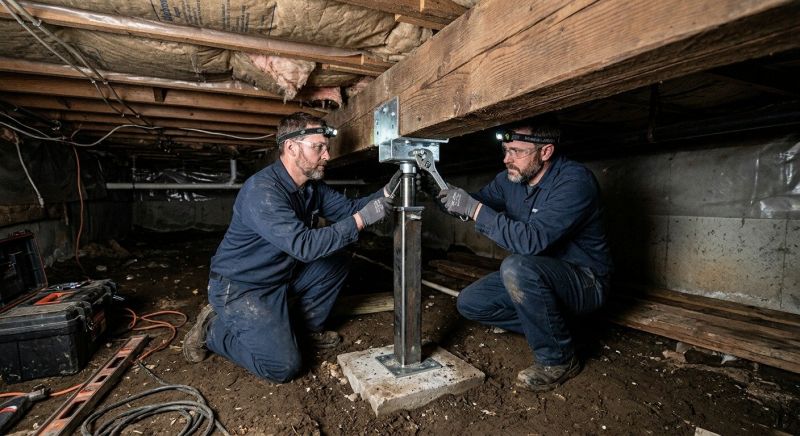 Crawlspace Foundation Repair in Comal County, TX