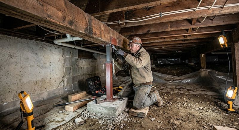 Crawlspace Foundation Repair in Kyle, TX
