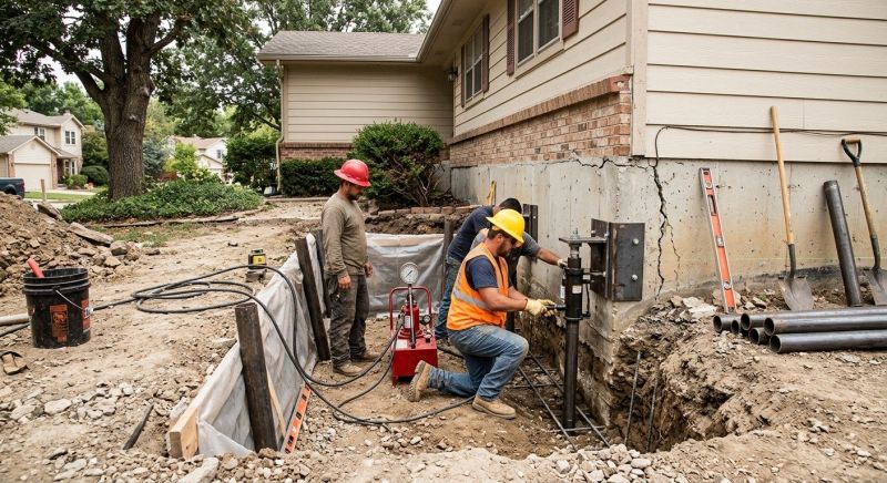 Deep Foundation Repair in Wimberley, TX