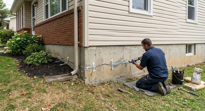 Foundation Crack Sealing in Wimberley, TX