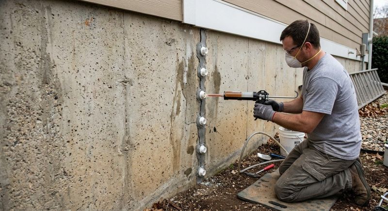 Foundation Crack Sealing in Wimberley, TX