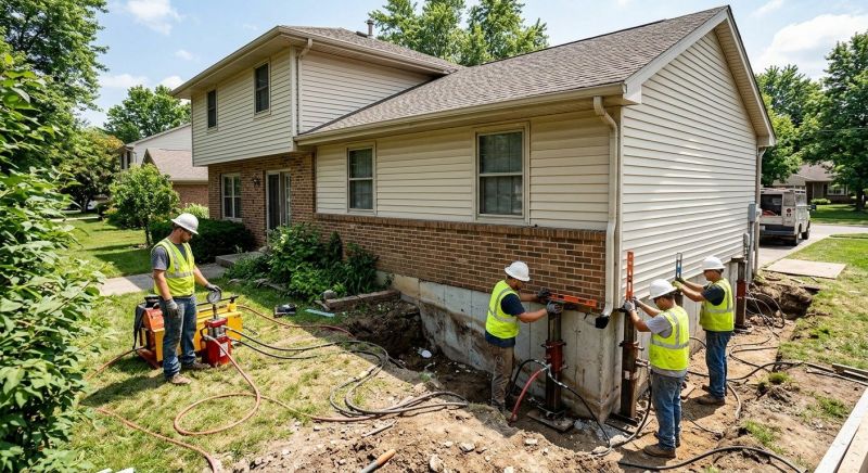 Foundation Jacking in Buda, TX