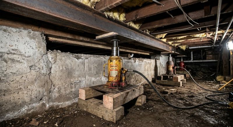 Foundation Jacking in Canyon Lake, TX