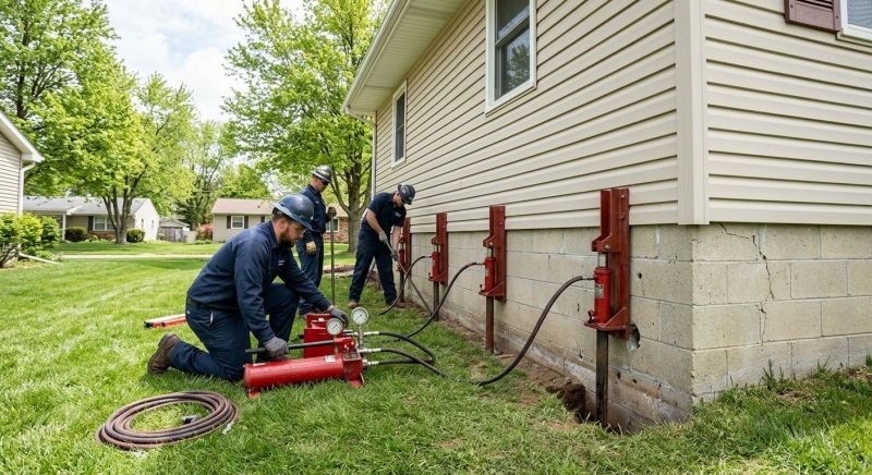 Foundation Jacking in Dripping Springs, TX