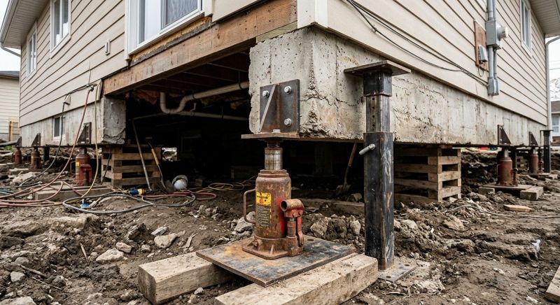 Foundation Jacking in Kyle, TX
