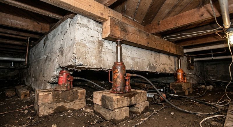 Foundation Jacking in Kyle, TX