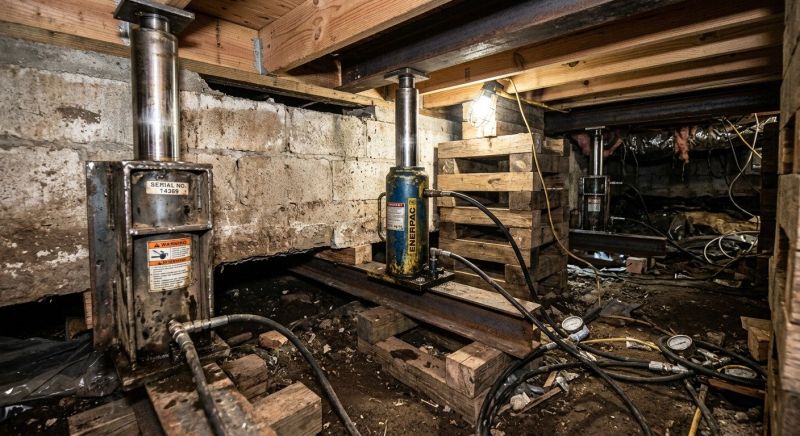 Foundation Jacking in New Braunfels, TX