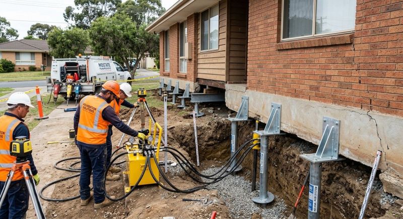 Foundation Jacking in San Marcos, TX