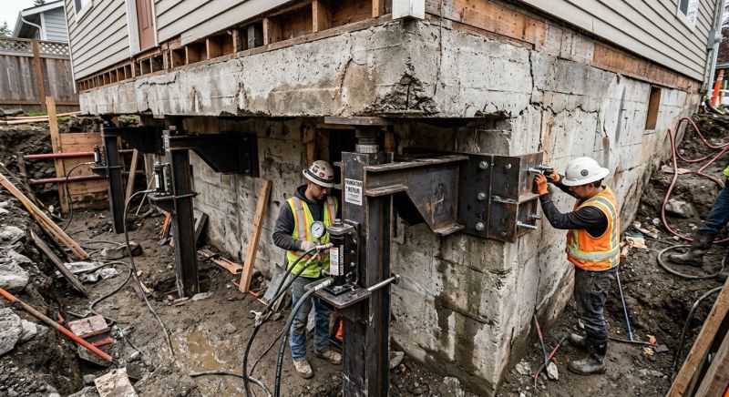 Foundation Lifting in Austin, TX