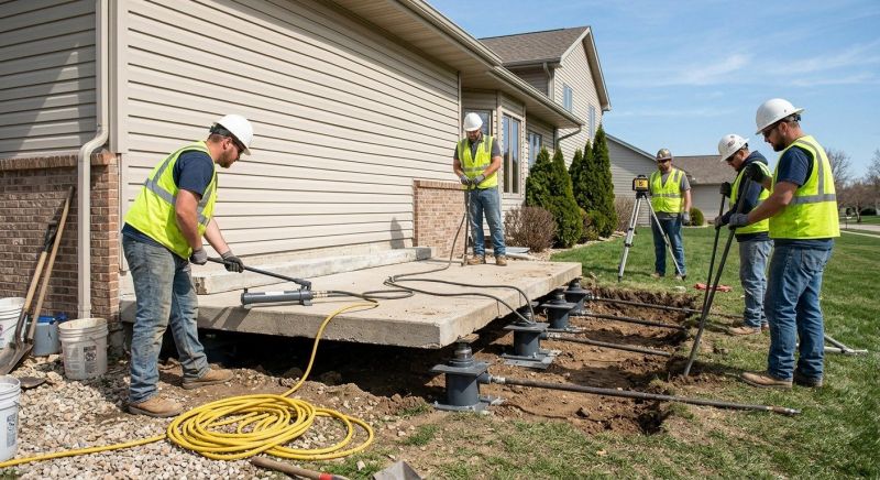 Foundation Lifting in Dripping Springs, TX