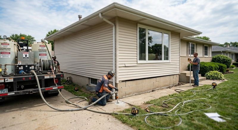 Foundation Lifting in Dripping Springs, TX