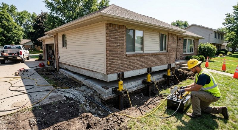 Foundation Lifting in Manchaca, TX