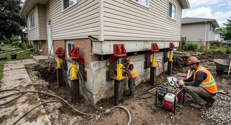 Foundation Lifting in New Braunfels, TX