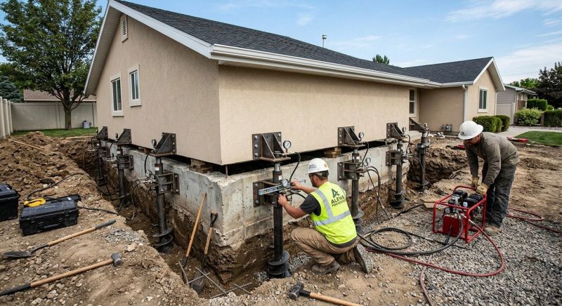Foundation Pier Leveling in Wimberley, TX
