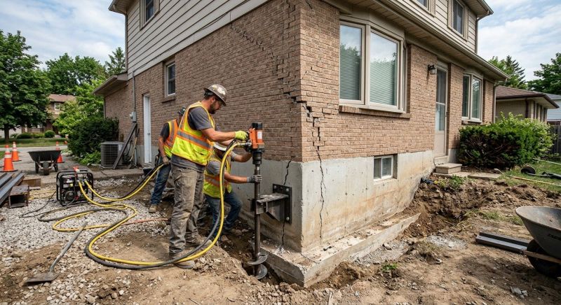 Foundation Raising in Spring Branch, TX