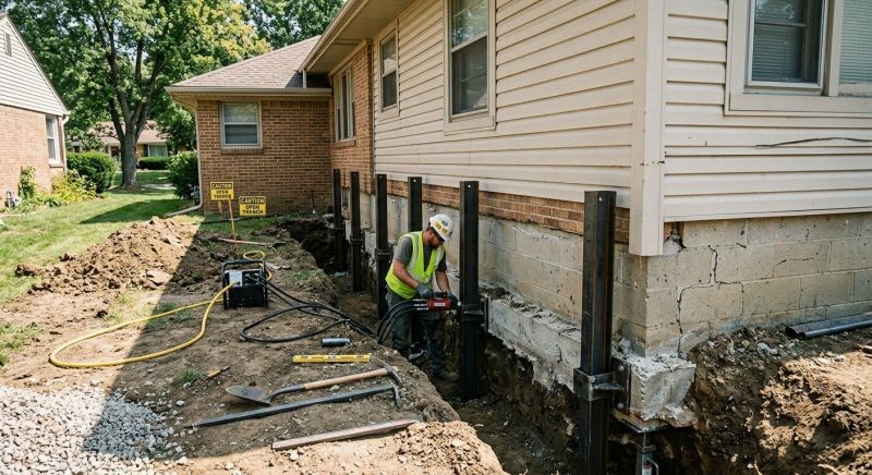 Foundation Renovation in Wimberley, TX