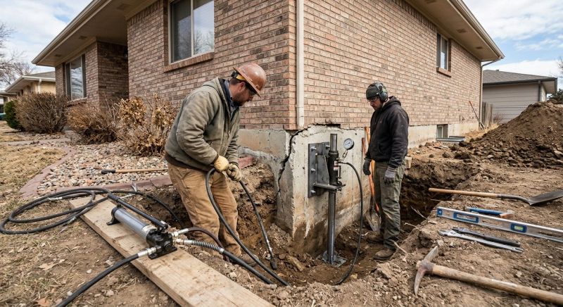Foundation Stabilizing in Comal County, TX
