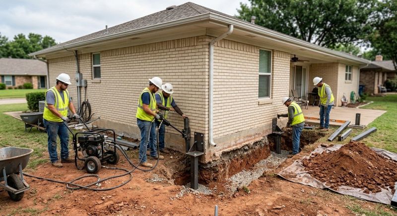 Foundation Stabilizing in Driftwood, TX