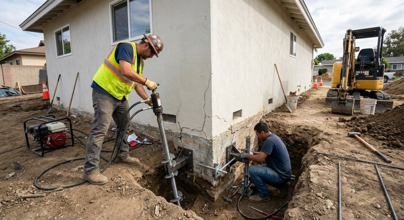 Foundation Stabilizing in Driftwood, TX