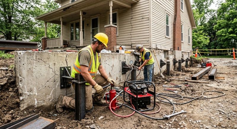 Foundation Stabilizing in New Braunfels, TX