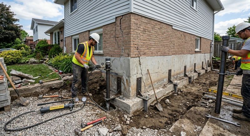 Foundation Stabilizing in New Braunfels, TX