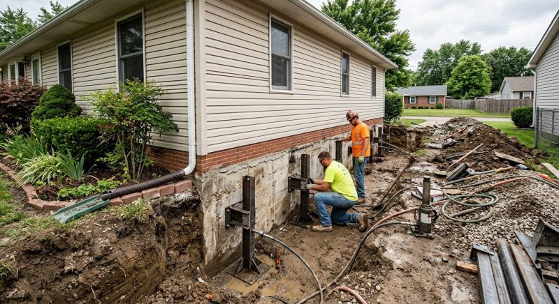 Foundation Stabilizing in San Marcos, TX
