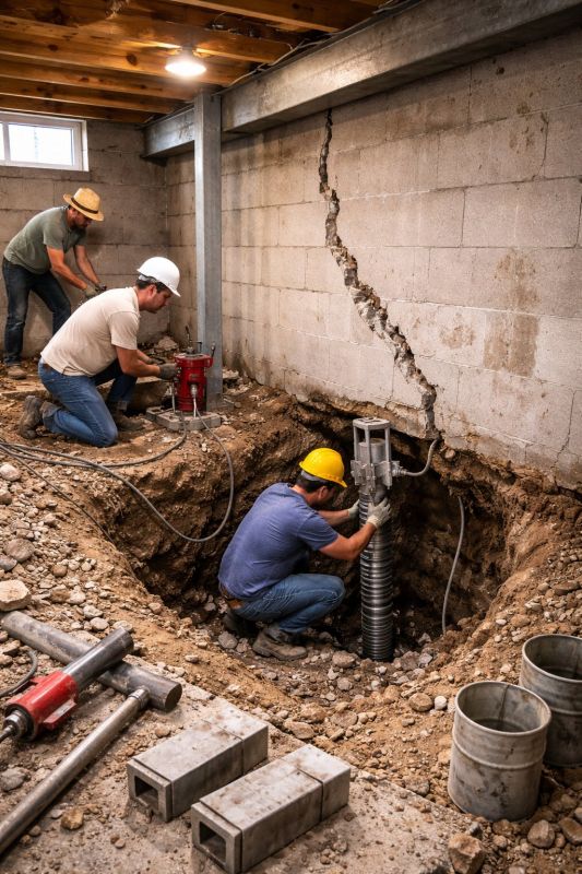 Foundation Structural Repair in Austin, TX