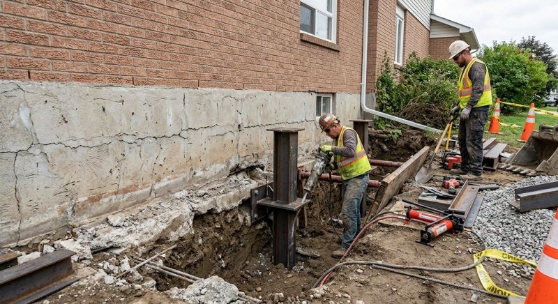 Foundation Structural Repair in Canyon Lake, TX