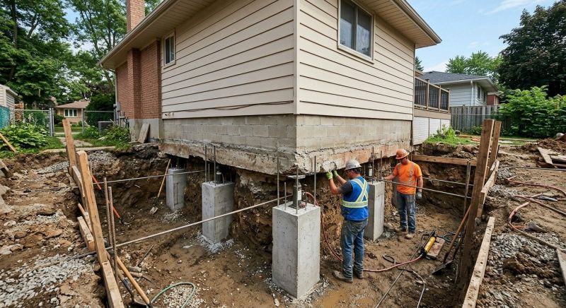 Foundation Underpinning in Wimberley, TX