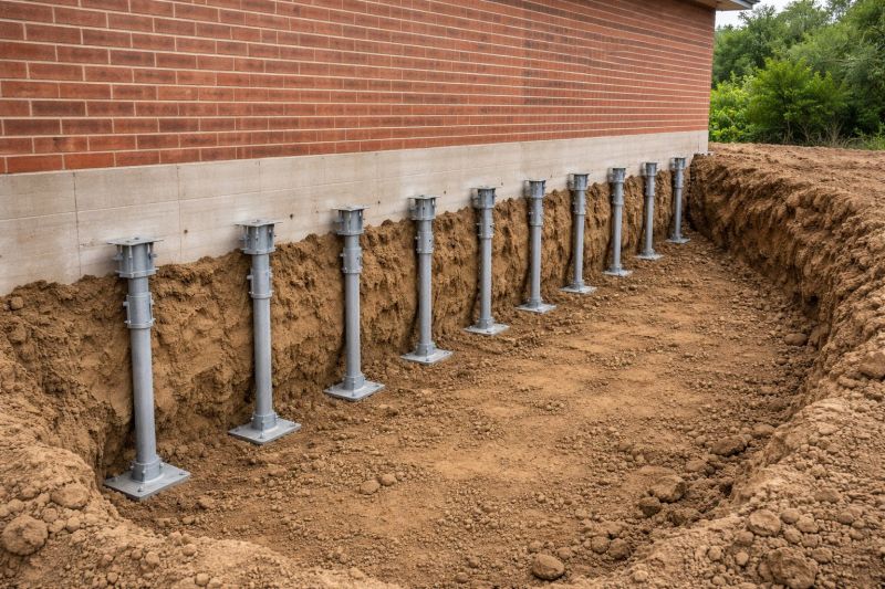 Helical Pile Installation in Wimberley, TX