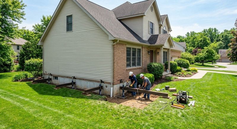 Home Foundation Leveling in New Braunfels, TX