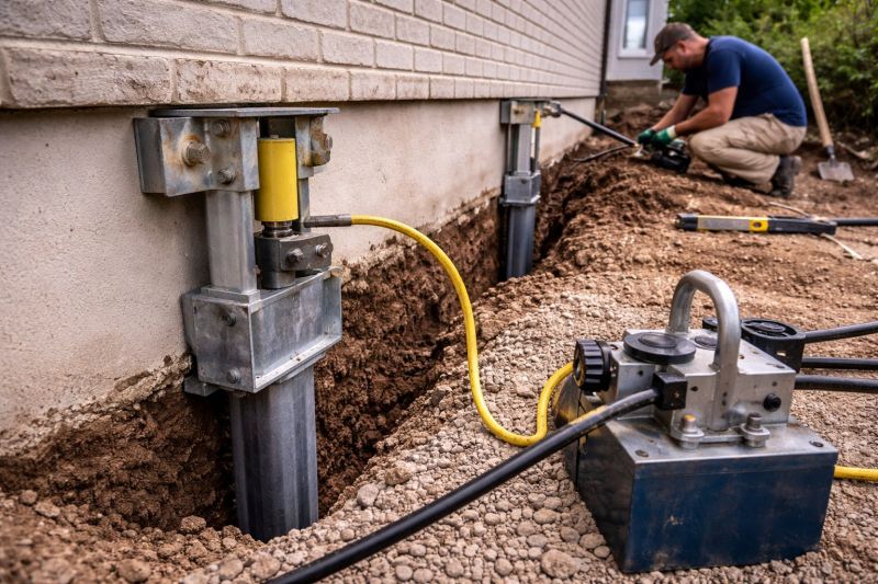 Sinking Foundation Repair in Dripping Springs, TX