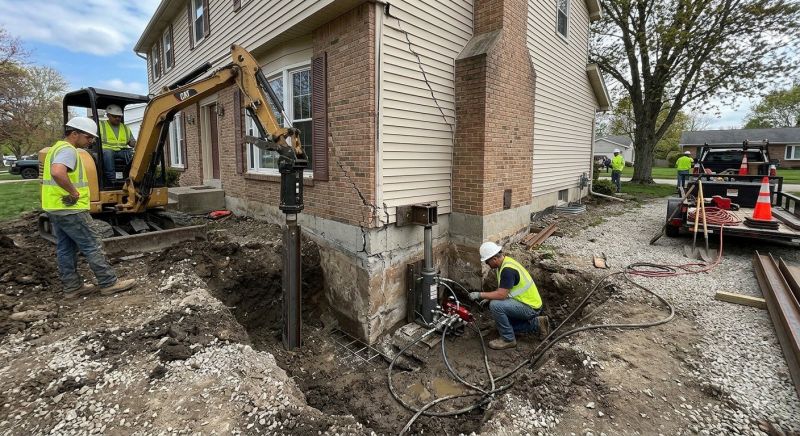 Sinking Foundation Repair in Manchaca, TX