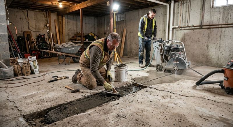 Slab Foundation Repair in Wimberley, TX