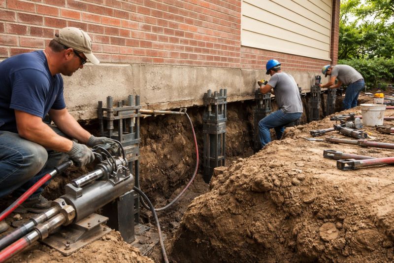 Slab Foundation Repair in Wimberley, TX