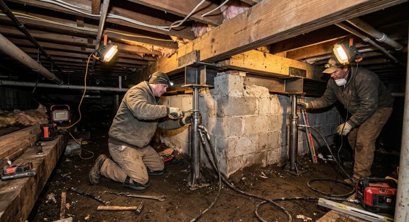 Structural Foundation Repair in Spring Branch, TX