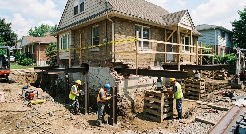 Structural Underpinning in Wimberley, TX